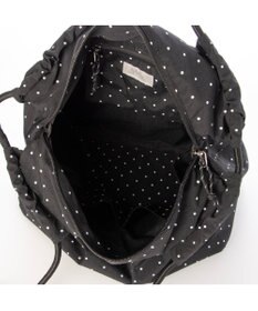 UNBILLION VERYコラボ カシュカシュ cachecache / ナイロンドローコードトートバッグ