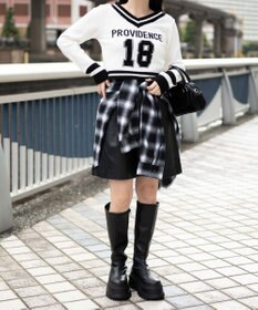 WEGO ナンバリングコンパクトニット