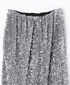 NAVE 【Nave・洗える】スパンコール スカート