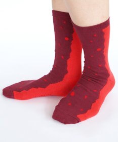 nitorito 【UNISEX】米沢オリジナル柄 mountain&moon 靴下