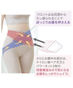 BRADELIS New York 【BRADELIS NewYork peace】ハイブリッドシェイプアップヘムガードル23 ソフトな履き心地でしっかり補正