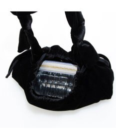 UNBILLION カカトゥ kakatoo / ベルベットリボンバゲットショルダーバッグ