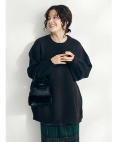 CRAFT STANDARD BOUTIQUE 片畔ニットドッキングチュニック