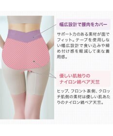 BRADELIS New York 【BRADELIS NewYork peace】ハイブリッドシェイプアップヘムガードル23 ソフトな履き心地でしっかり補正