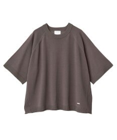 Green Parks トレーナー風ニットプルオーバー