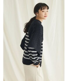 CRAFT STANDARD BOUTIQUE ２ＷＡＹケーブルニットベスト