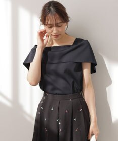 組曲 L 【先行予約】GIZAコットンオフショルダー カットソー