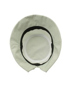 MOONBAT 【遮光100％/遮熱/UVカット】FURLA(フルラ)小ツバ 後ろ割れ バケットハット 帽子 無地 チャーム付き 手洗い可能/サイズ調整可能