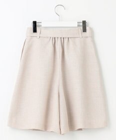 Feroux 【洗える】ベルテッドショート パンツ
