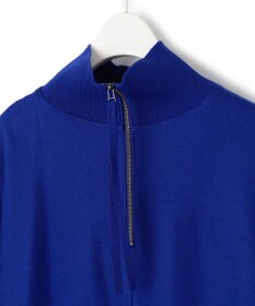 ICB ウールナイロンツイルジャージ ハイネックワンピース