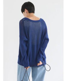 AMERICAN HOLIC ２ＷＡＹメッシュ編みニットカーディガン