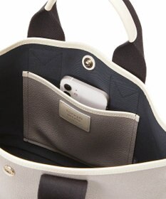 TOPKAPI 【Breath TOPKAPI】スコッチグレイン ネオレザー トート バッグ ショルダー付き M