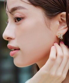 Tiaclasse 【金属アレルギー対応】ハイドランジアクリアピアス