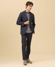 J.PRESS MEN 驚くほど軽くて伸びる【MECHANICAL】【超軽量 / 清涼感 / 洗える】ハイパワーストレッチ スラックス