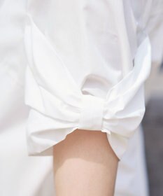 Tiaclasse 【洗える】リボン袖ブラウス