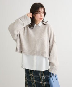 Green Parks ・Ｐｅｔｉｔ　Ｆｌｅｕｒ　ブークレワイドニット