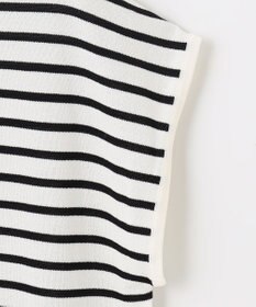 ANY 【UVケア/接触冷感/アンチピリング】クールタッチフレンチスリーブニット