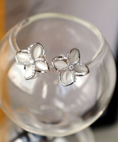 Tiaclasse 【金属アレルギー対応】ハイドランジアクリアピアス