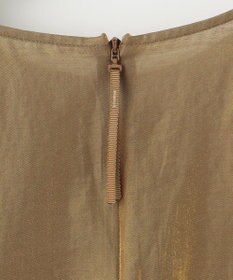 自由区 【洗える】ブライトシアーシャンブレー Tブラウス