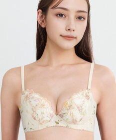 WACOAL ブラジャー 着やせシルエット 脇から背中のラインすっきり Gカップまで対応 大きいサイズ レディース BXC405 /ワコール