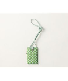 MIYABIYA La quoh with kirakaracho 南蛮七宝プリントレザー スマホショルダー