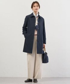 J.PRESS LADIES ドライストレッチ ロング ステンカラー コート