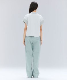 BEIGE， 【洗える・Oggi 11月号掲載】LAURA / ドライタッチ異素材リブニット