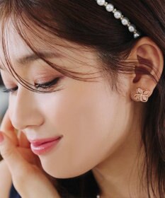 Tiaclasse 【金属アレルギー対応】ハイドランジアクリアピアス