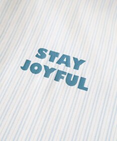 Green Parks ｍｉｆｆｙ／刺しゅうプリントストライプシャツ