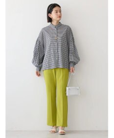 AMERICAN HOLIC ＵＶカット／接触冷感ギャザースリーブブラウス　