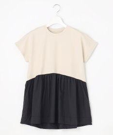 UNFILO L 【GLOW 6月号掲載/接触冷感/ストレッチ】BEAUTY FORM タフタコンビTシャツ