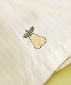 Green Parks ｍｉｆｆｙ／刺しゅうプリントストライプシャツ