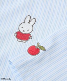 Green Parks ｍｉｆｆｙ／刺しゅうプリントストライプシャツ