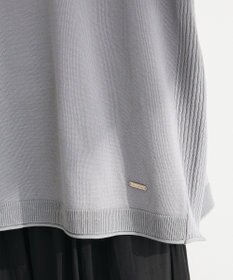 Green Parks トレーナー風ニットプルオーバー