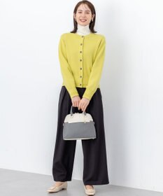 組曲 【前後着用可 / 加藤ローサさん着用】スムースストレッチタートル ニット