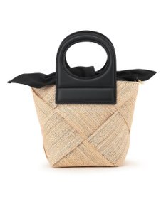 23区 VIOLAｄORO アバカ メッシュ  2WAY バケットバッグ