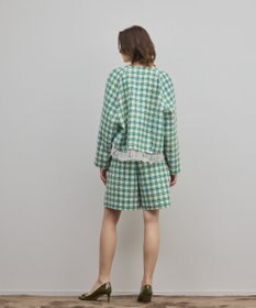 GRACE CONTINENTAL ツイードショートパンツ
