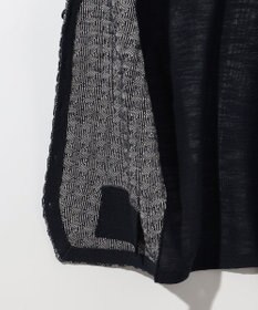 JOSEPH ABBOUD 【イタリア糸使用/清涼感/軽い/洗える/サスティナブル】スラブギマ ニット ベスト