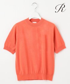 23区 【R(アール)】ファインウール プルオーバーニット オレンジ系