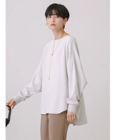 AMERICAN HOLIC イージーケアドルマンとろみブラウス