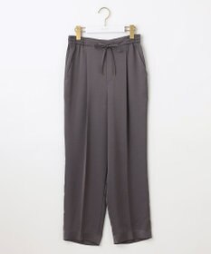 ANY SIS 【洗える】サテンドロストイージー パンツ