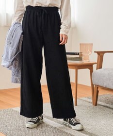 WEGO 裏起毛ワイドイージーパンツ