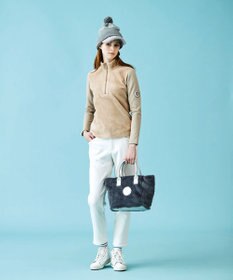 23区GOLF 冬ゴルフの強い味方【WOMEN】【撥水・ストレッチ】エアシャットボンディング パンツ