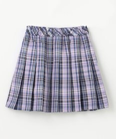 ANY KIDS チェック柄 ガーリー スカパン