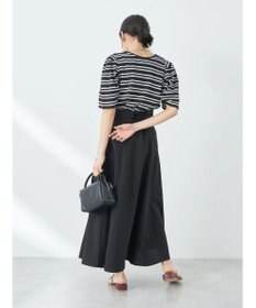 earth music&ecology バックレースアップスカート