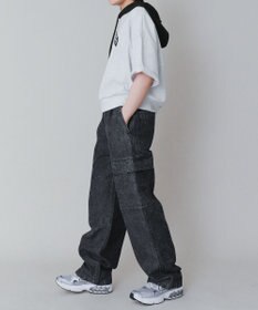 WEGO 【KIDS】デニムイージーカーゴパンツ（JUNIOR）