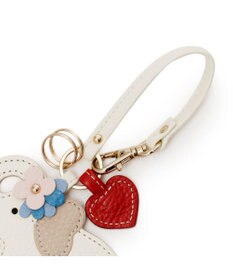 IBIZA アニマーダ　牛革　キーチャーム（ゾウ）