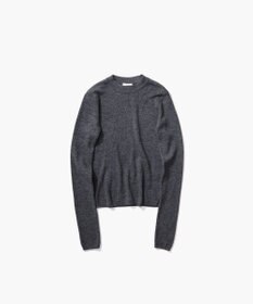 ATON RAMIE WOOL RIB | リブモックネックセーター