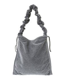 Green Parks ａｎｄｍｉｋｋａ．ラメニットクシュクシュトートバッグ