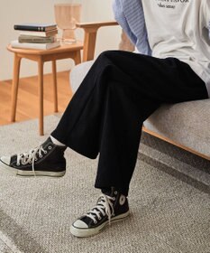 WEGO 裏起毛ワイドイージーパンツ